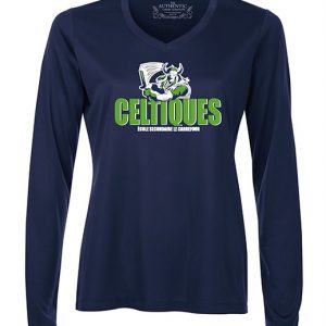 Manches longues col en V femme