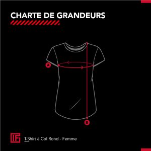 T-shirt noir femme est. – Image 4