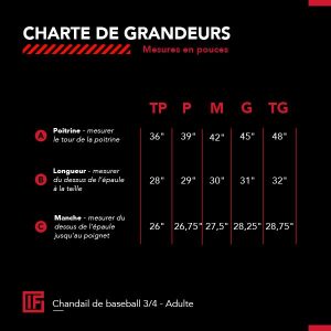 T-shirt baseball adulte – Image 4