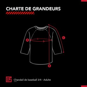 T-shirt baseball adulte – Image 5