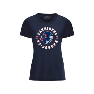 T-shirt femme marine