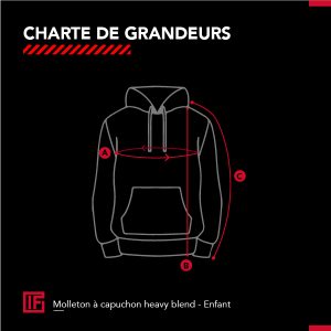 Hoodie enfant noir – Image 3