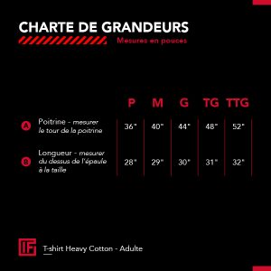 T-shirt charbon adulte – Image 2