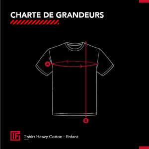 T-shirt noir enfant – Image 4