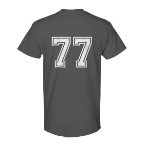T-shirt charbon adulte – Image 4