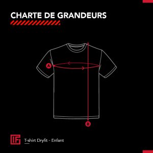 T-shirt bleu atomique enfant – Image 5