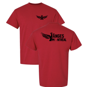 T-shirt rouge adulte