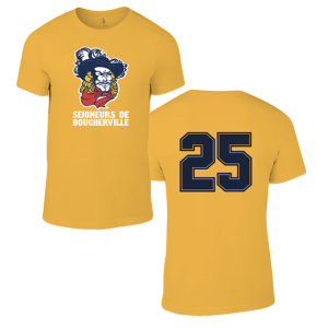 T-shirt jaune enfant seigneurs