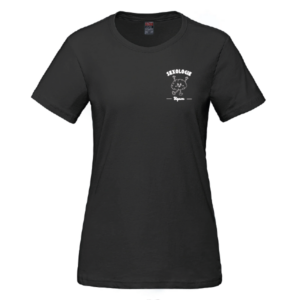 T-SHIRT COUPE CINTRÉ NOIR - Logo Artiste 2026