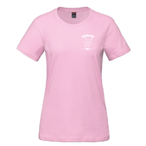 T-SHIRT COUPE CINTRÉ ROSE - Logo Artiste 2026