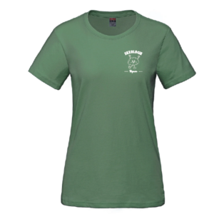 T-SHIRT COUPE CINTRÉ VERT- Logo Artiste 2026