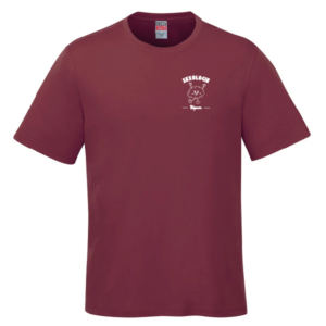 T-SHIRT COUPE DROITE MARRON - Logo Artiste 2026
