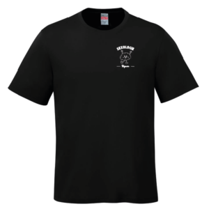 T-SHIRT COUPE DROITE NOIR - Logo Artiste 2026