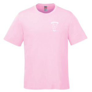 T-SHIRT COUPE DROITE ROSE - Logo Artiste 2026