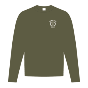 Coton ouaté vert militaire - Logo ASSO