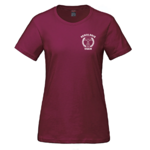 T-SHIRT COUPE CINTRÉ MARRON - Logo ASSO