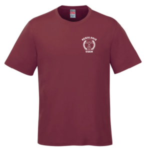 T-SHIRT COUPE DROITE MARRON - Logo ASSO