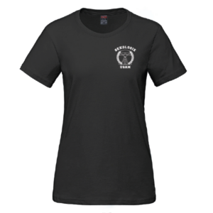 T-SHIRT COUPE CINTRÉ NOIR - Logo ASSO