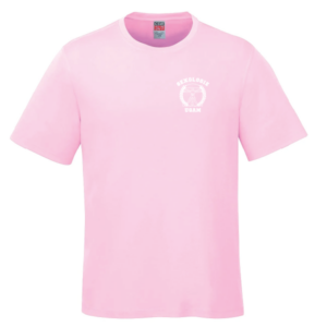 T-SHIRT COUPE DROITE ROSE - Logo ASSO