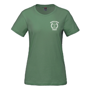T-SHIRT COUPE CINTRÉ VERT- Logo ASSO