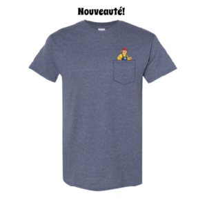 T-shirt Jérémie, caché dans la poche