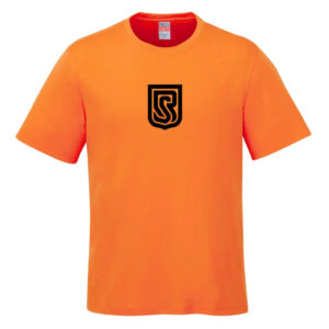 T-shirt orange adulte classique