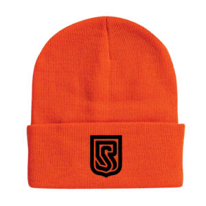 Tuque à rebord orange blaze