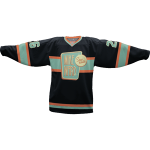 Black sports jersey