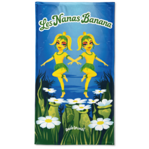 Serviette de plage « Les Nanas Banana »