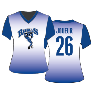 Chandail manches courtes col en v adulte