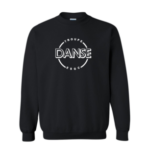 Danse coton ouaté noir