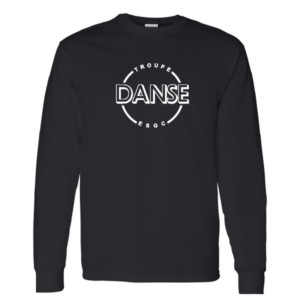 Danse manches longues noir