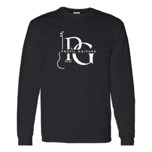 Guitare manches longues noir