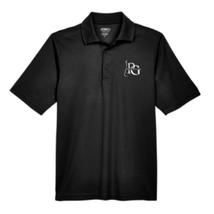 Guitare polo noir homme