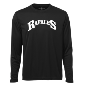 Rafales manches longues noir femme